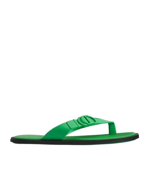 Dior Green Rivage Thong Sandal for men
