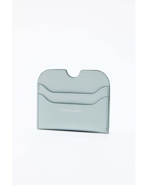 Acne Blue Five-Pocket Card Holder