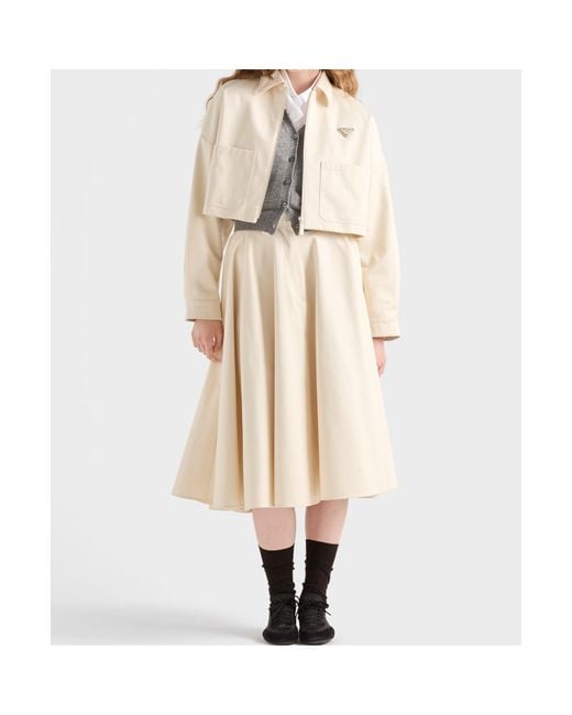 Prada Natural Chino Blouson Jacket