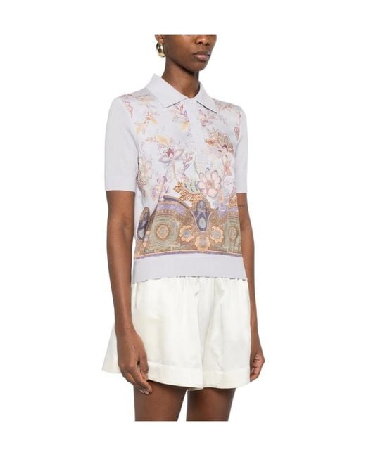 Zimmermann White Luna Floral Print Jersey