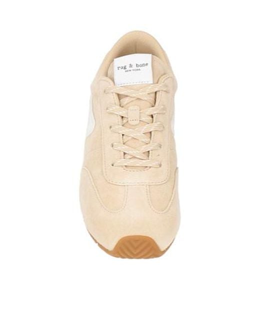Rag & Bone White Solidcolor Lowtop Casual Shoes