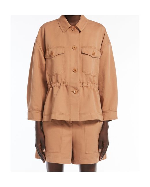 Weekend by Maxmara Natural Long Sleeve Belted Jacket