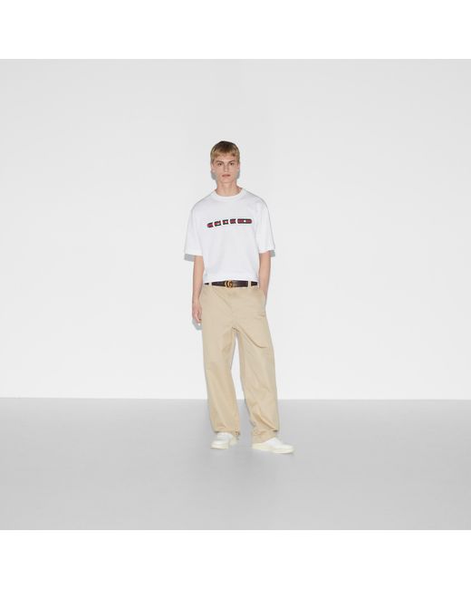 Gucci White Topwear for men