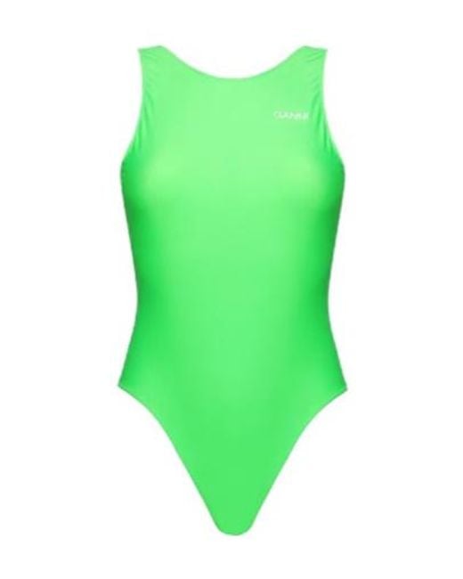 Ganni Green One-Piece Swimsuits