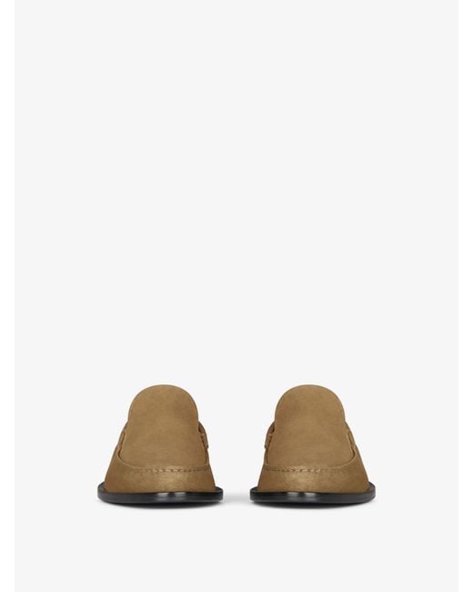 Givenchy Brown 60S Slip-On Suede Loafers for men