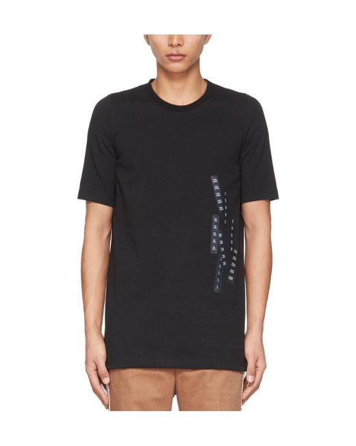 Doublet Black Graphic-Print Short-Sleeve T-Shirt for men