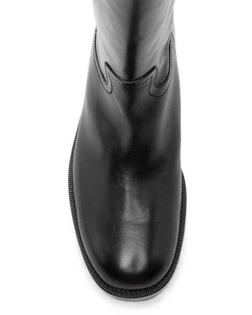 Church's Black Peyton Round-Toe Boots