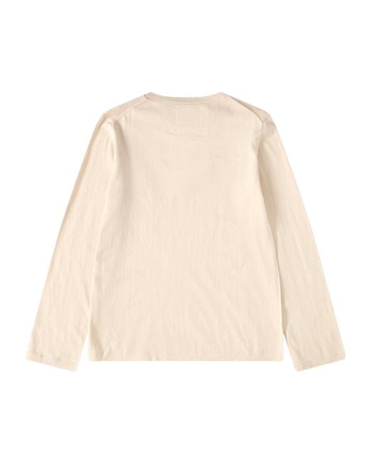 Extreme Cashmere Natural Long-Sleeve T-Shirt for men