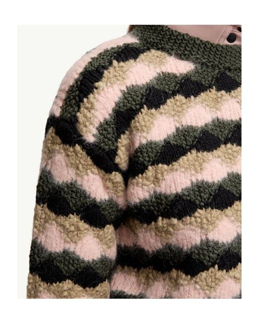Moncler Multicolor Grenoble Striped Crewnek Jumper