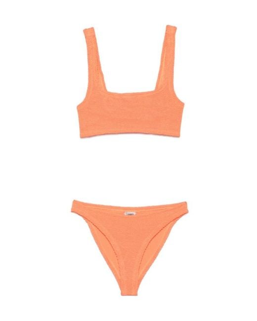 Hunza G Orange Bikini Set