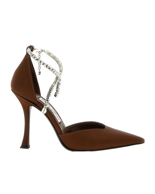 Jimmy Choo Brown Stevie Pumps