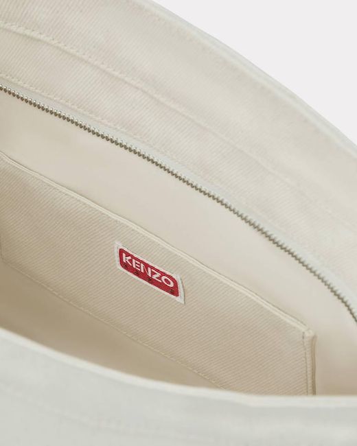 KENZO White X Futura 2000' Large Crossbody Bag Utility' for men