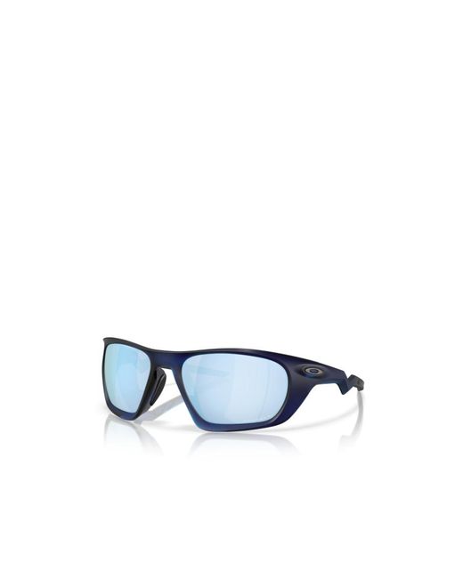Oakley Blue Lateralis Rectangular Sunglasses for men