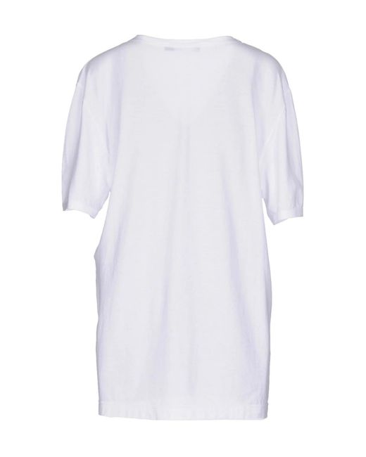 Dolce & Gabbana White Solid Color T-Shirts