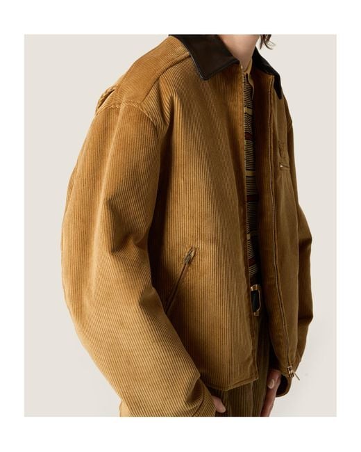 Miu Miu Brown Logo-Detailed Zipped Jacket