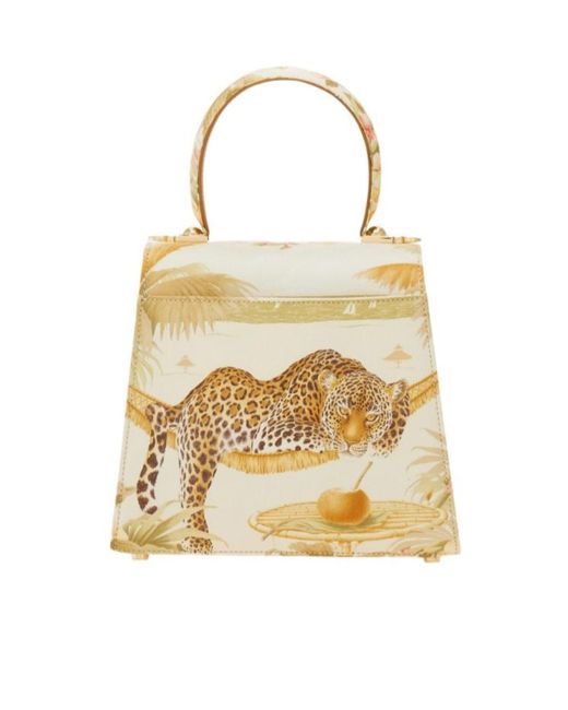 Ferragamo Natural Iconic Top Handle (S)