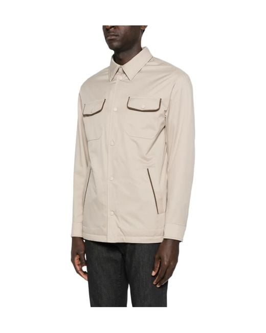 Canali Natural Patch-Pocket Jacket for men