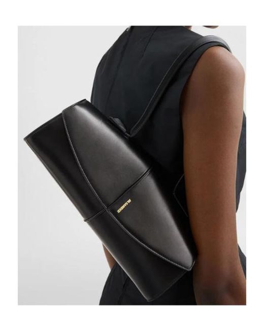 Jil Sander Black Linea Shoulder Bag