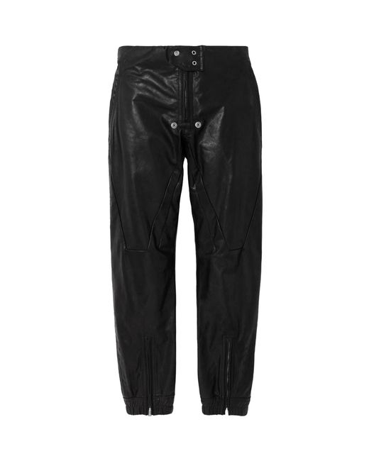 Rick Owens Black Pocket Casual Pants