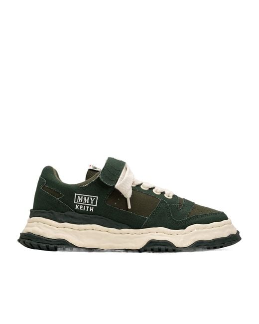 Maison Mihara Yasuhiro Green Keith Sneakers for men