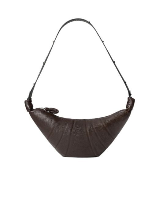 Lemaire Multicolor Knotted Medium Croissant Shoulder Bag