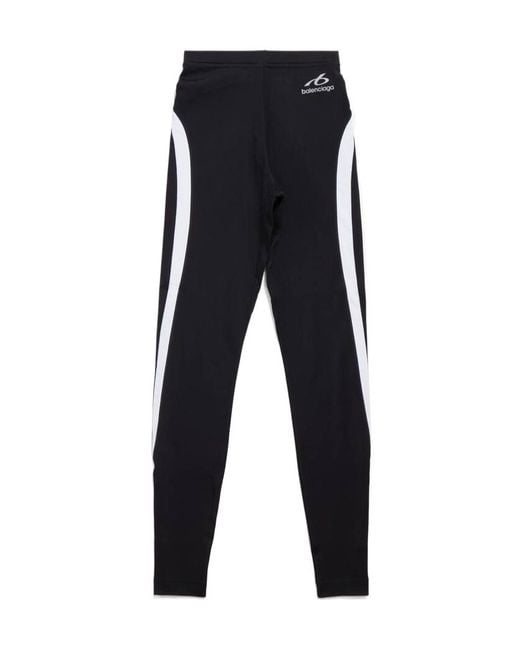 Balenciaga Black Techwear Leggings