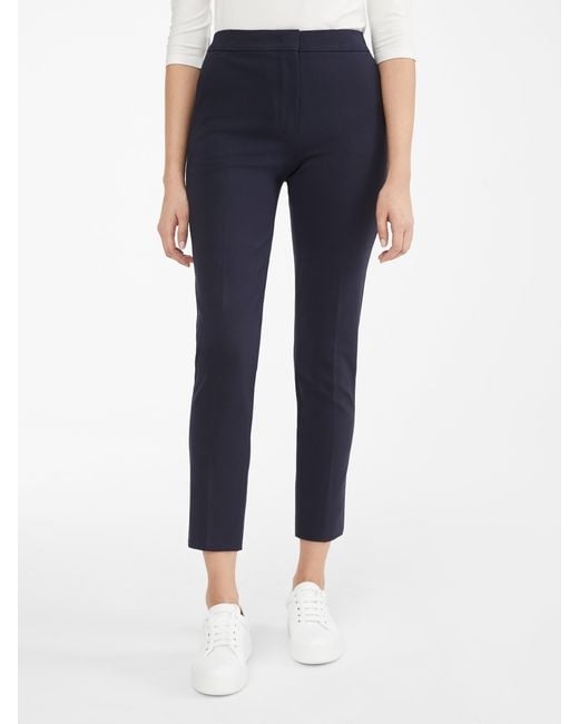 Max Mara Black Pegno Slim-Cut Trousers