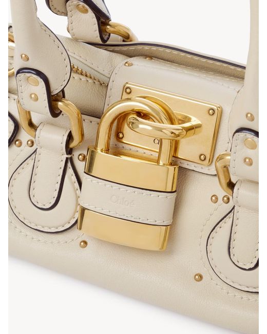Chloé White Chloé Paddington Small Shoulder Bag