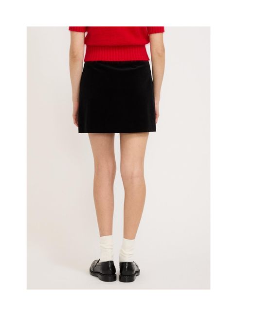 A.P.C. Red Adrianna Skirt