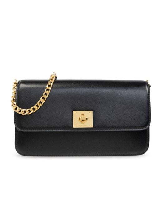 Golden Goose Deluxe Brand Black Chain-Linked Shoulder Bag