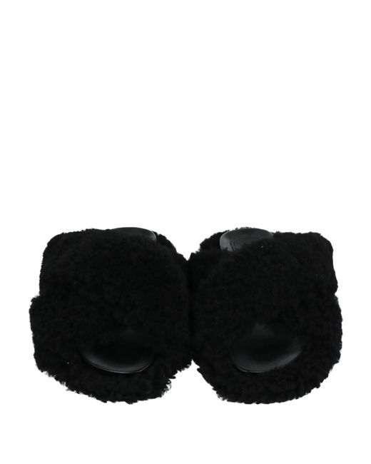 Marni Black Leather Sandals