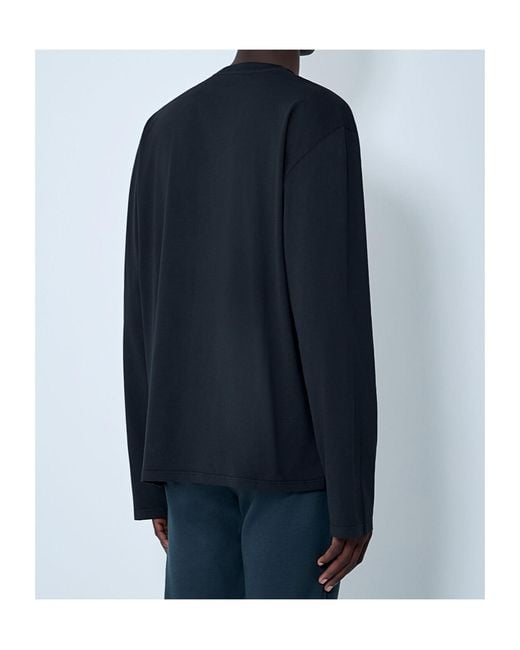 Rier Blue Crew Neck T-Shirt for men