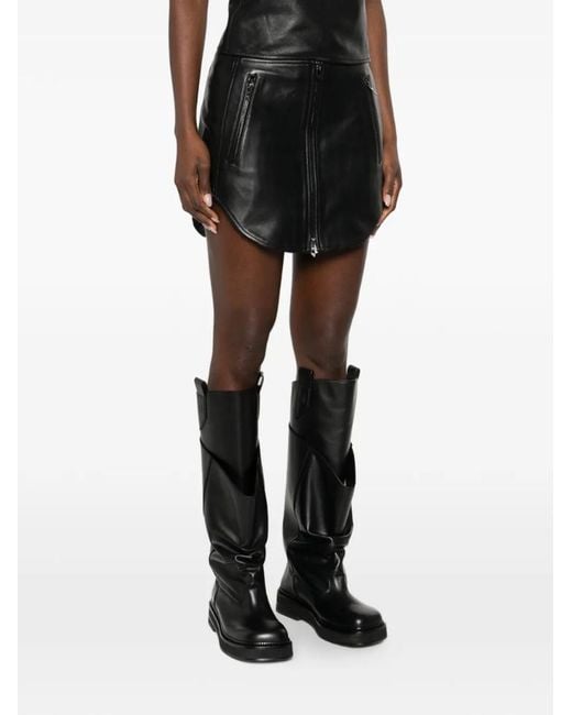 DIESEL Black L-Oly Mini Skirt