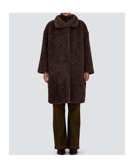 Herno Brown Long-Sleeved Coat