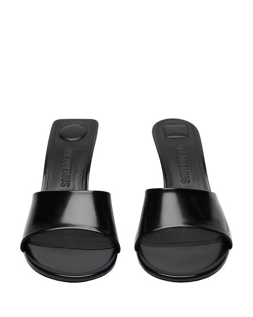 Jacquemus Black Les Cubisto Mules