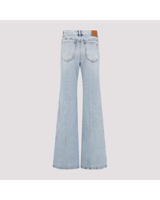 Sportmax Blue Spxzero Flared Jeans