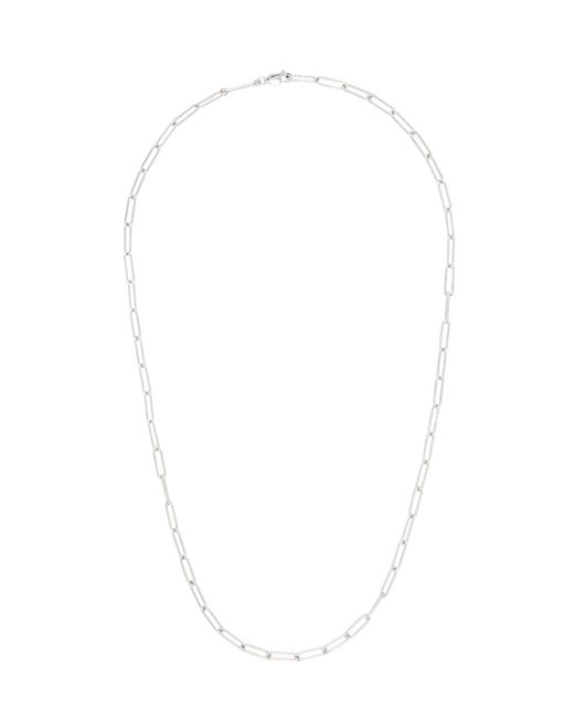 Tom Wood White Box Chain Necklace for men
