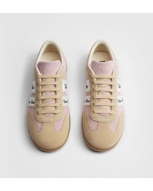Dior Brown Ribbon Sneaker