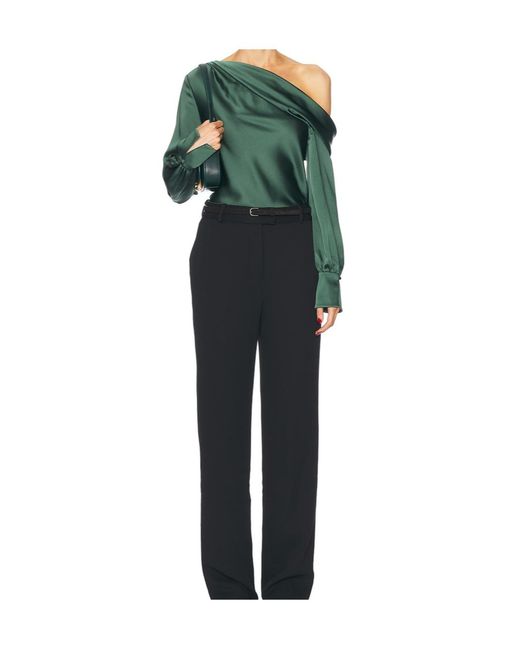 Jonathan Simkhai Green Alice Blouse