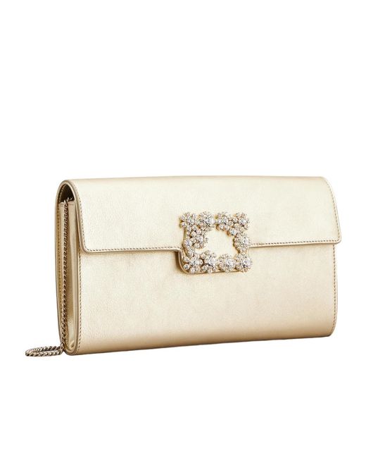 Roger Vivier Natural Efflorescence Clutch