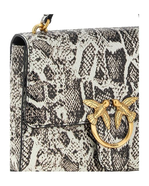 Pinko Multicolor Top-Handle Shoulder Bag