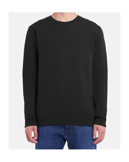 Dondup Black Crew Neck Sweatshirt for men