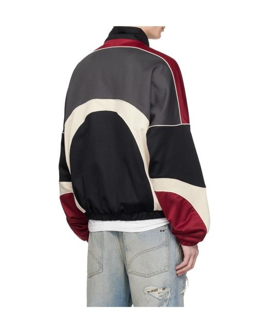 Amiri Gray Zipped Track Jacket for men
