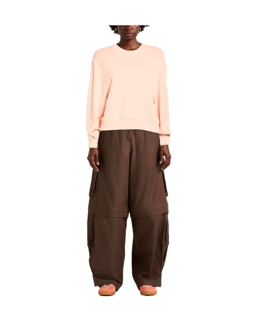 Rag & Bone Pink Versatile Solid Long-Sleeve Sweatshirt