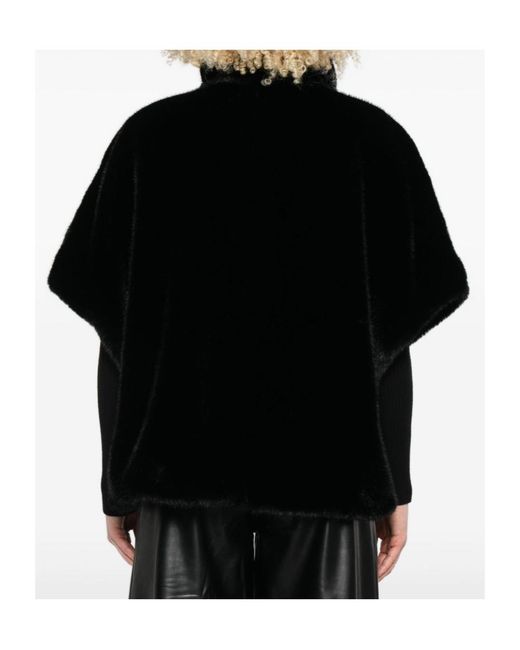 Pinko Black Short-Sleeved Jacket