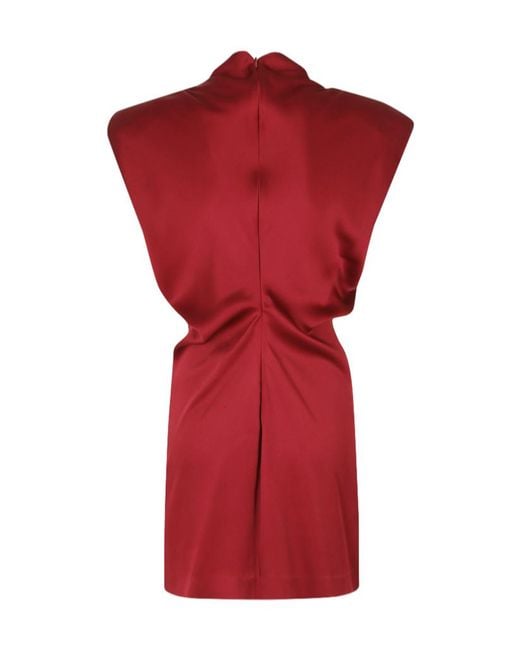 FEDERICA TOSI Red Short Dress