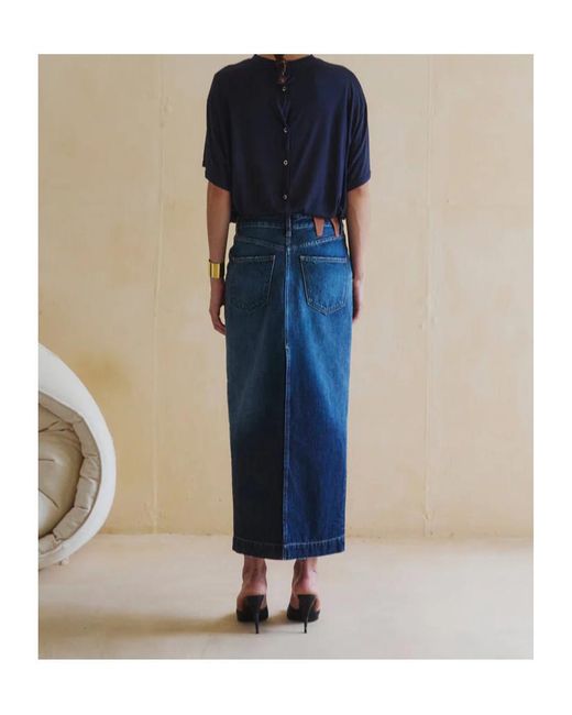 DARKPARK Blue Dark Erika Denim Skirt