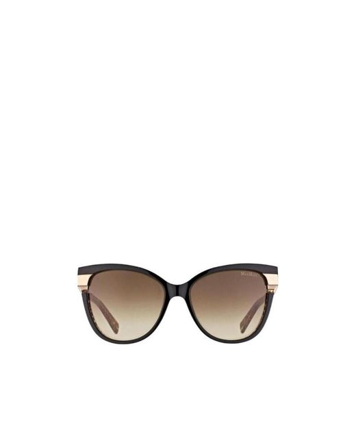 Max Mara Metallic Round Sunglasses