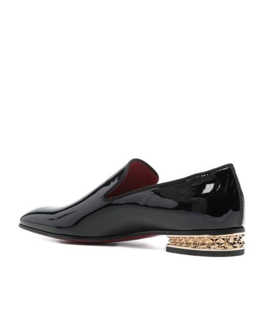 Christian Louboutin Black Sole Loafers for men
