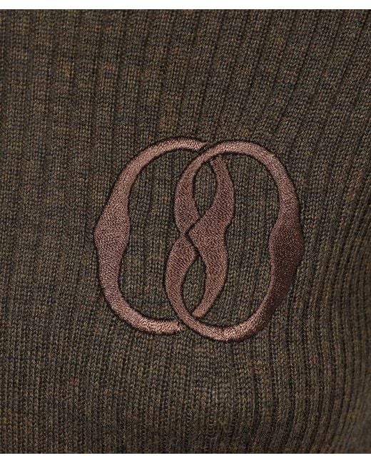 Bally Black Half-Zipped Jumper